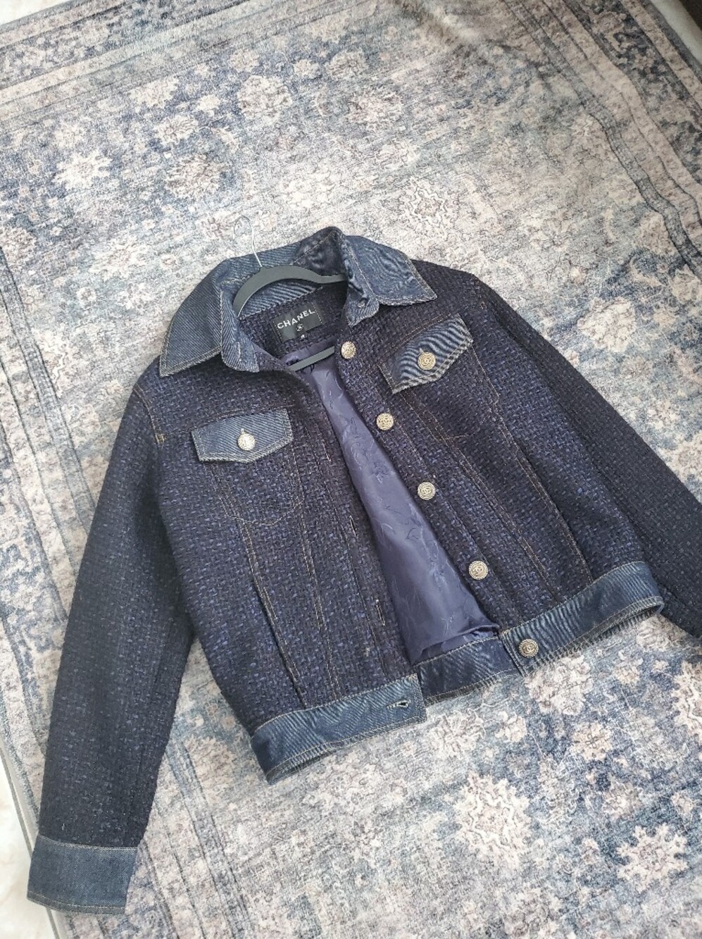 Chanel Denim Tweed Jacket